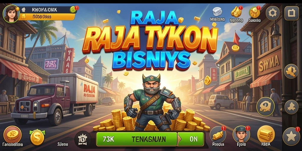 Tangkapan layar gameplay tycoon yang menarik dan interaktif.