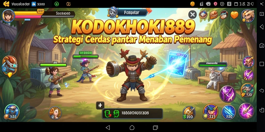 Screenshot menampilkan gameplay menarik dari KODOKHOKI889.