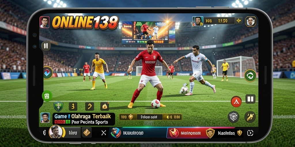Tangkapan layar ONLINE138 yang menampilkan aksi seru dalam permainan olahraga.