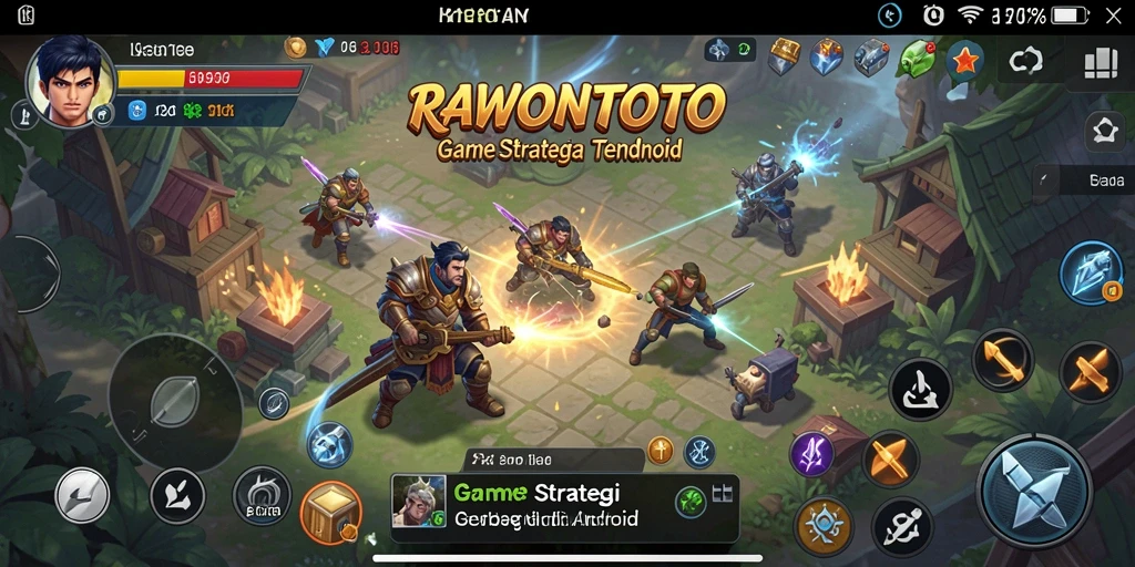 Tampilan gameplay menarik dari RAWONTOTO yang penuh strategi.