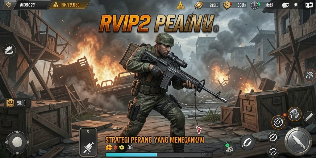 Tampilan gameplay RVIP2 yang mendebarkan dan penuh strategi.