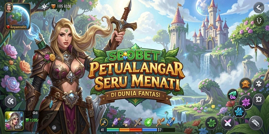 Screenshot menampilkan karakter dalam petualangan seru yang menantang.