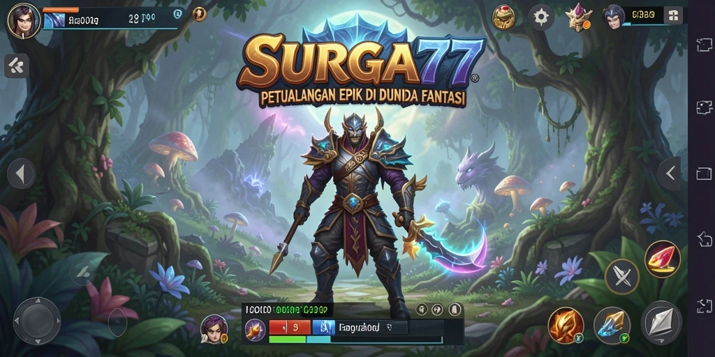 Gameplay SURGA77 yang menampilkan petualangan mendebarkan dan visual yang menakjubkan.